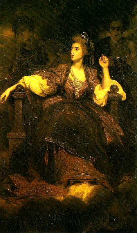 Sir Joshua Reynolds mrs siddons as the tragic muse
